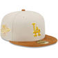 LOS ANGELES DODGERS CORD VISOR 59FIFTY FITTED HAT (CORDUROY BRIM)