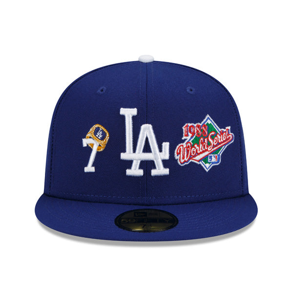 LOS ANGELES DODGERS CUENTAN LOS ANILLOS 59FIFTY EQUIPADO