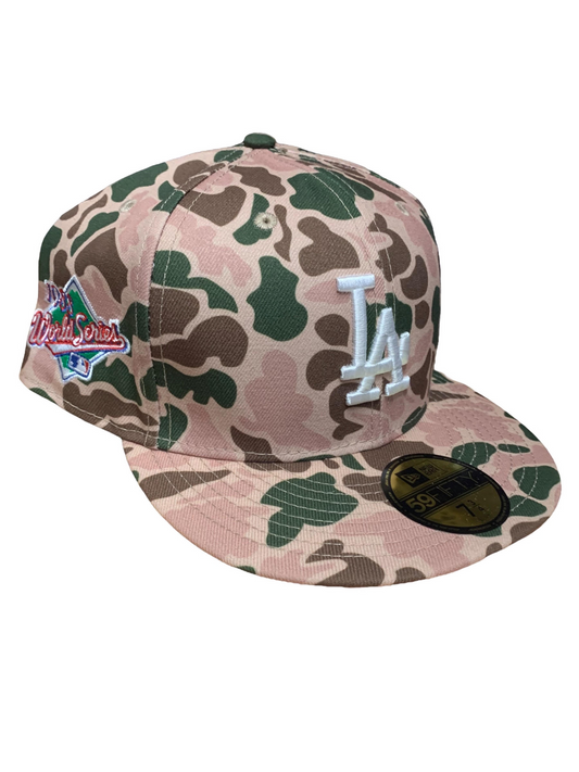 GORRA AJUSTADA 59FIFTY DE CAMUFLAJE DE PATO DE LOS ANGELES DODGERS