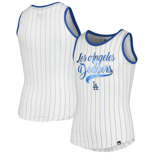 LOS ANGELES DODGERS GIRLS STRIPE TANK TOP