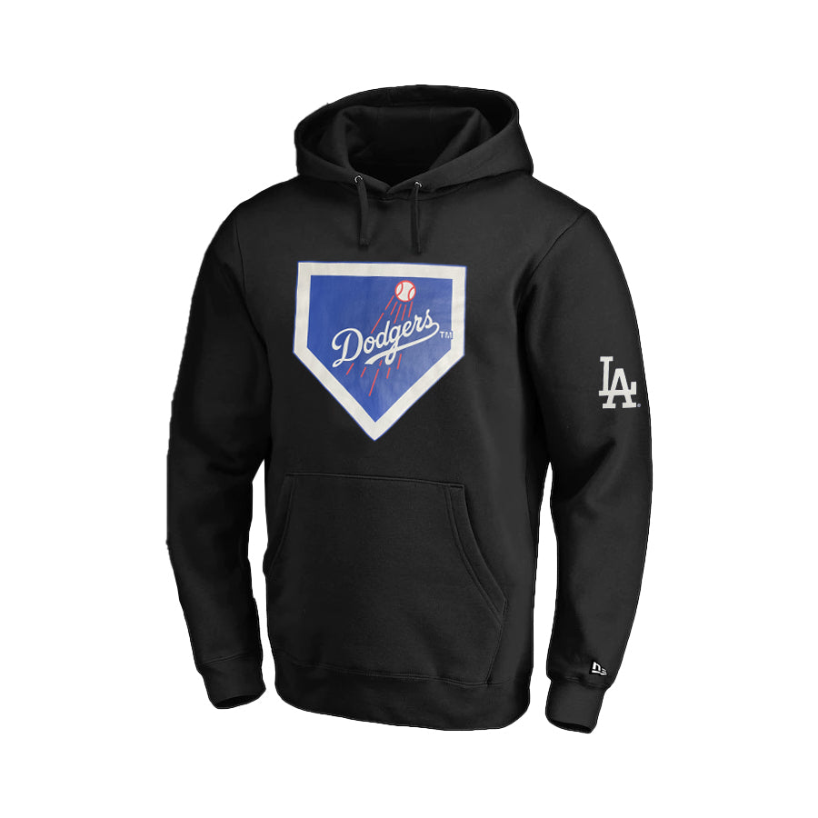 SUDADERA CON CAPUCHA HOMEPLATE PARA HOMBRE LOS ANGELES DODGERS 