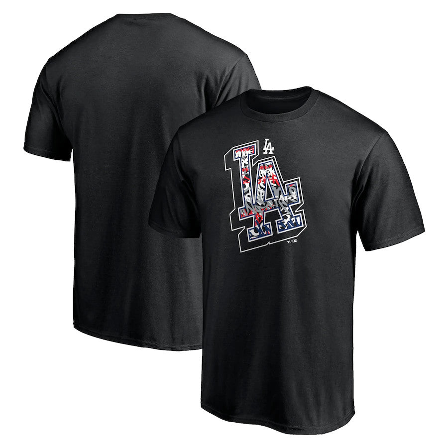LOS ANGELES DODGERS HOMETOWN LOGO TAG TEE