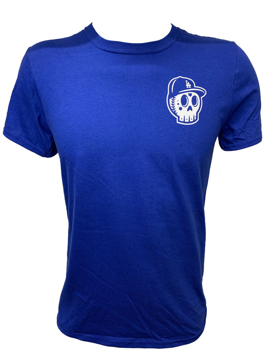 LOS ANGELES DODGERS HOMETOWN SUGAR SKULL TEE
