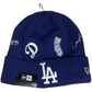 LOS ANGELES DODGERS IDENTITY KNIT BEANIE HAT