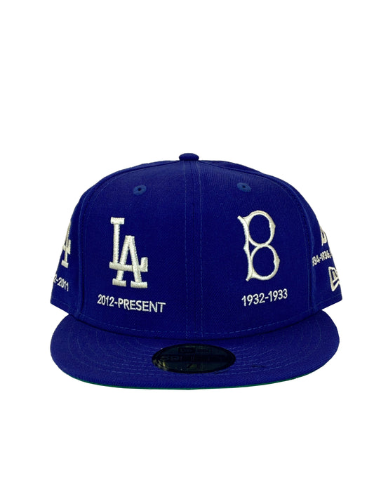 LOS ANGELES DODGERS LIFE QUARTER 59FIFTY FITTED