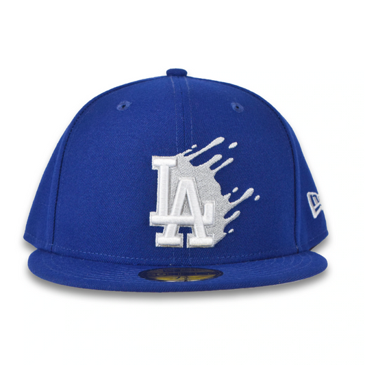 LOS ANGELES DODGERS LOGO SPLATTER 5950 FITTED