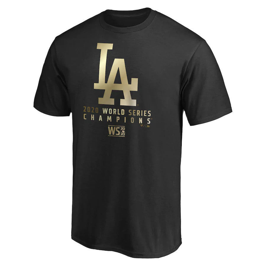 LOS ANGELES DODGERS MEN'S 2020 MLB WORLD SERIES CHAMPS PARADE T-SHIRT