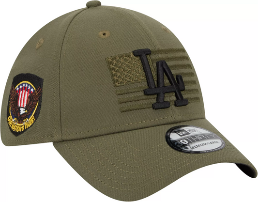 LOS ANGELES DODGERS 2023 ARMED FORCES 39THIRTY FLEX FIT HAT