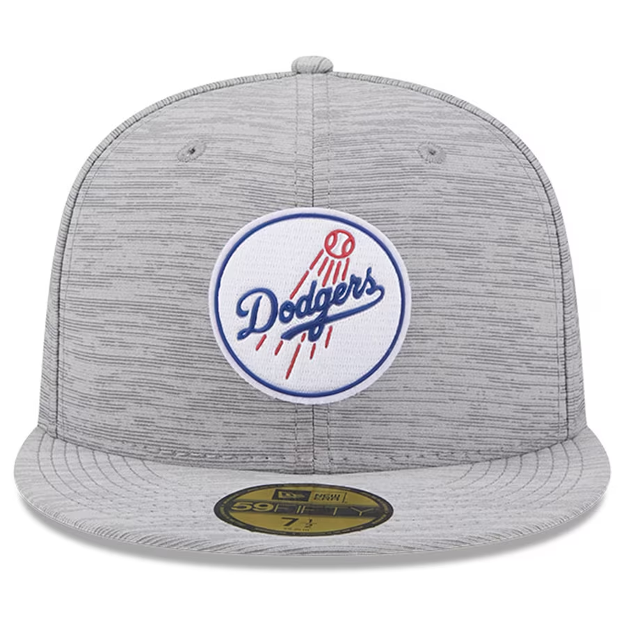  New Era Men's Fitted hat Los Angeles Dodgers Gray