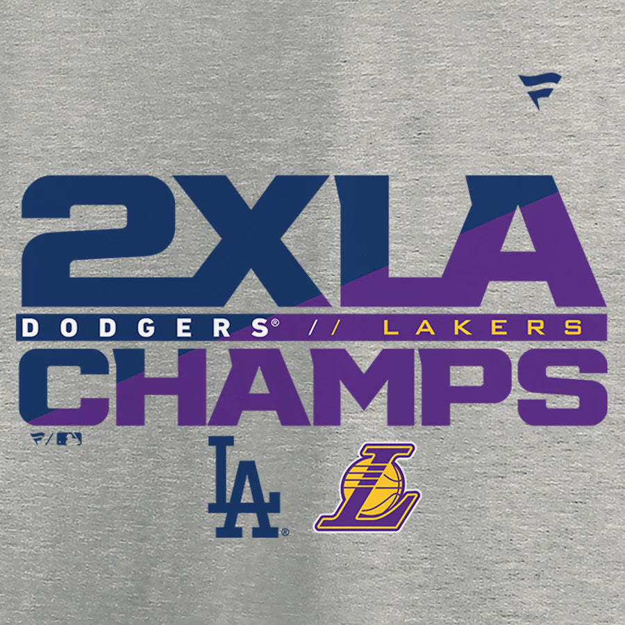 Fanatics Los Angeles Dodgers Men's 2x La Champs T-Shirt 20 / 2XL