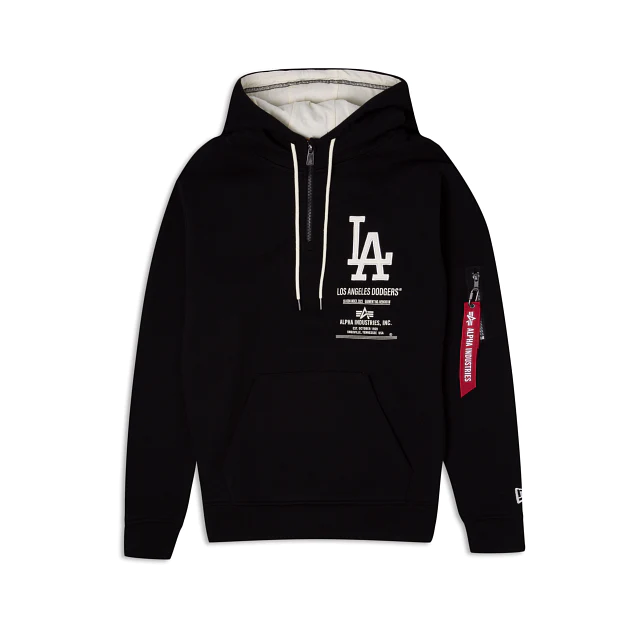 SUDADERA CON CAPUCHA ALPHA INDUSTRIES PARA HOMBRE LOS ANGELES DODGERS