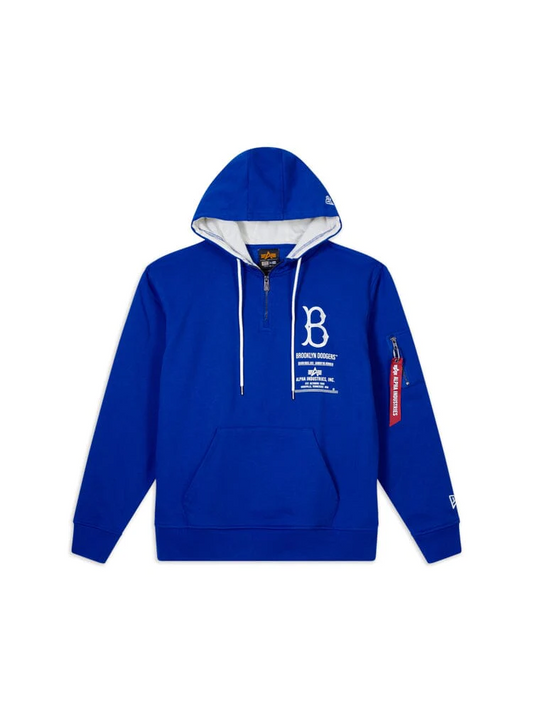 LOS ANGELES DODGERS MEN'S ALPHA INDUSTRIES HOODIE SWEATSHIRT