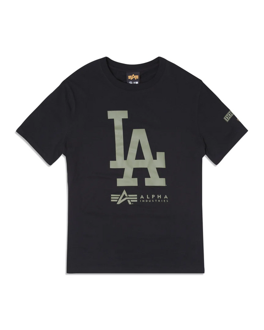 CAMISETA DE HISTORIA DE LAS INDUSTRIAS ALPHA PARA HOMBRE DE LOS ANGELES DODGERS