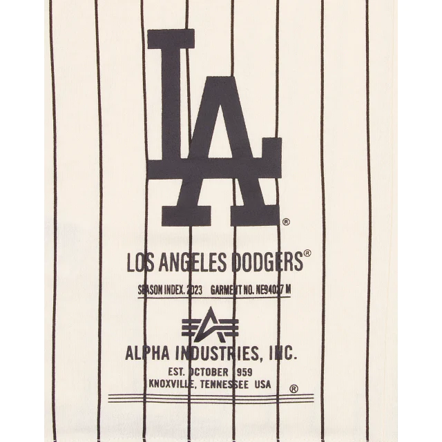 LOS ANGELES DODGERS MEN'S ALPHA INDUSTRIES T-SHIRT