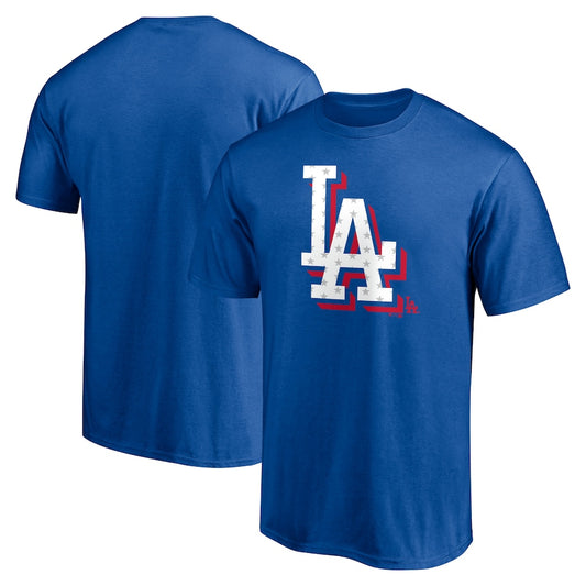 LOS ANGELES DODGERS MEN'S AMERICANA T-SHIRT