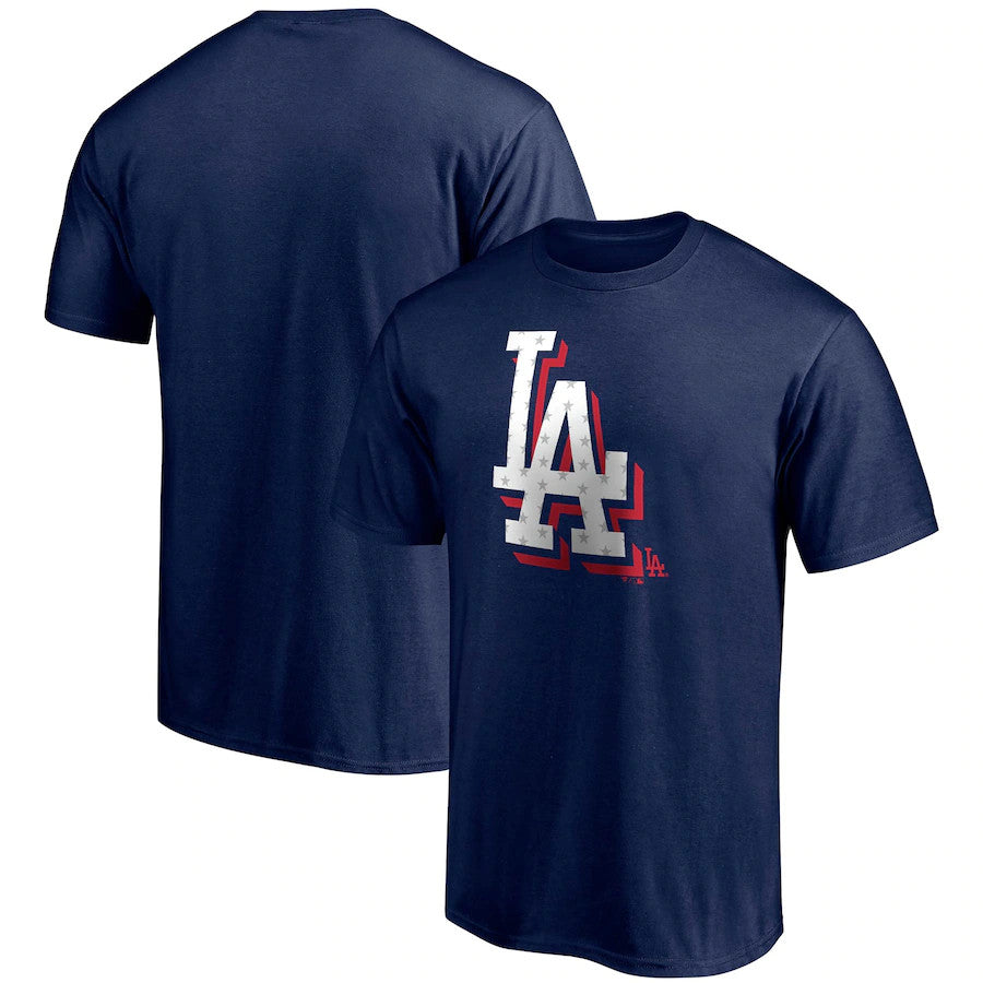 LOS ANGELES DODGERS MEN'S AMERICANA T-SHIRT