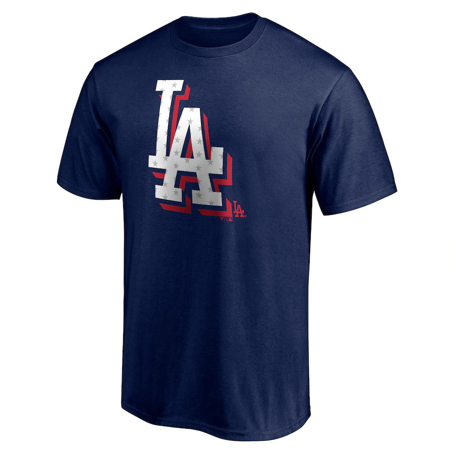 LOS ANGELES DODGERS MEN'S AMERICANA T-SHIRT