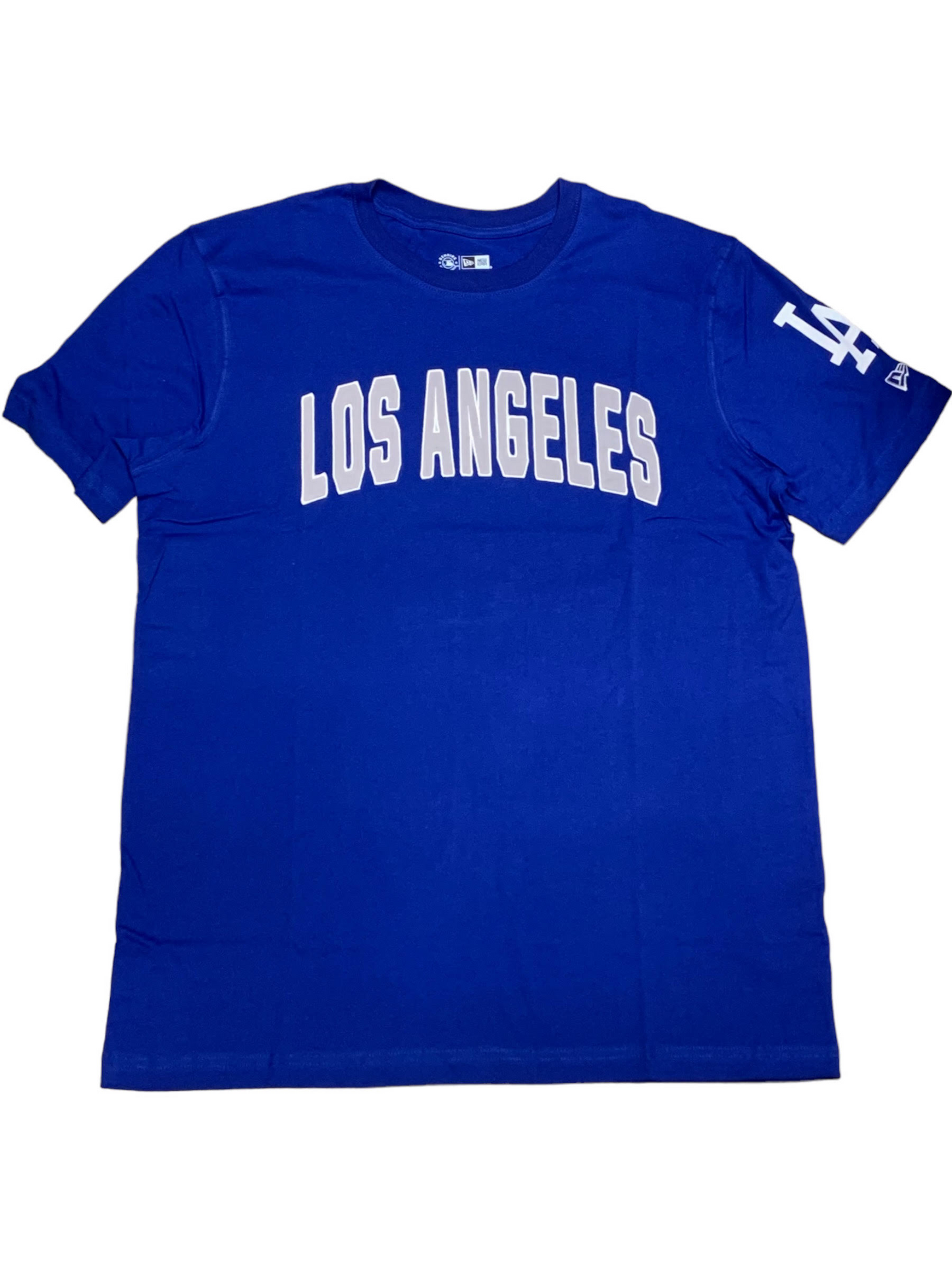 LOS ANGELES DODGERS CAMISETA PARA HOMBRE CITY SCRIP WORDMARK