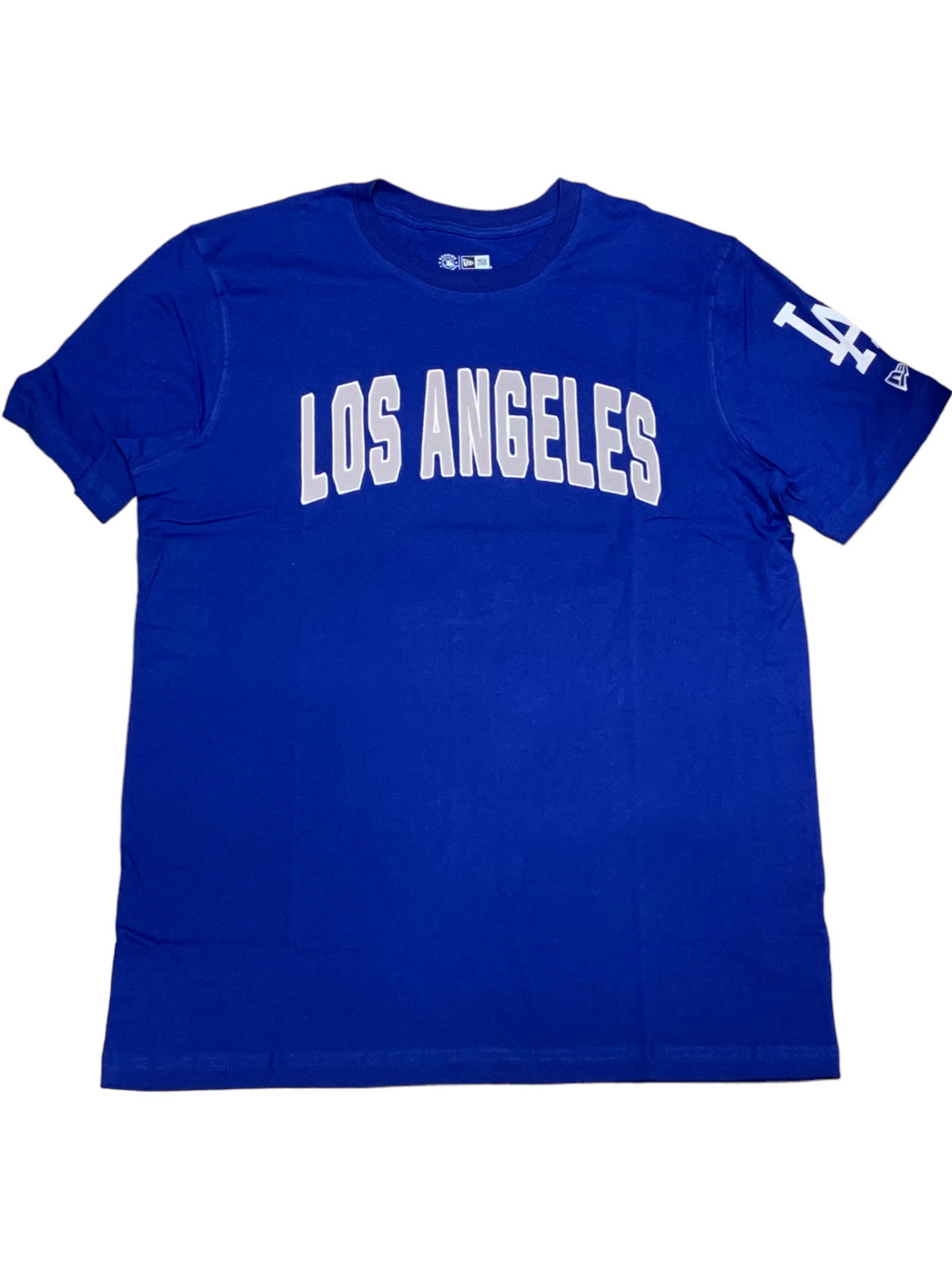 LOS ANGELES DODGERS MEN'S CITY SCRIPT WORDMARK TEE