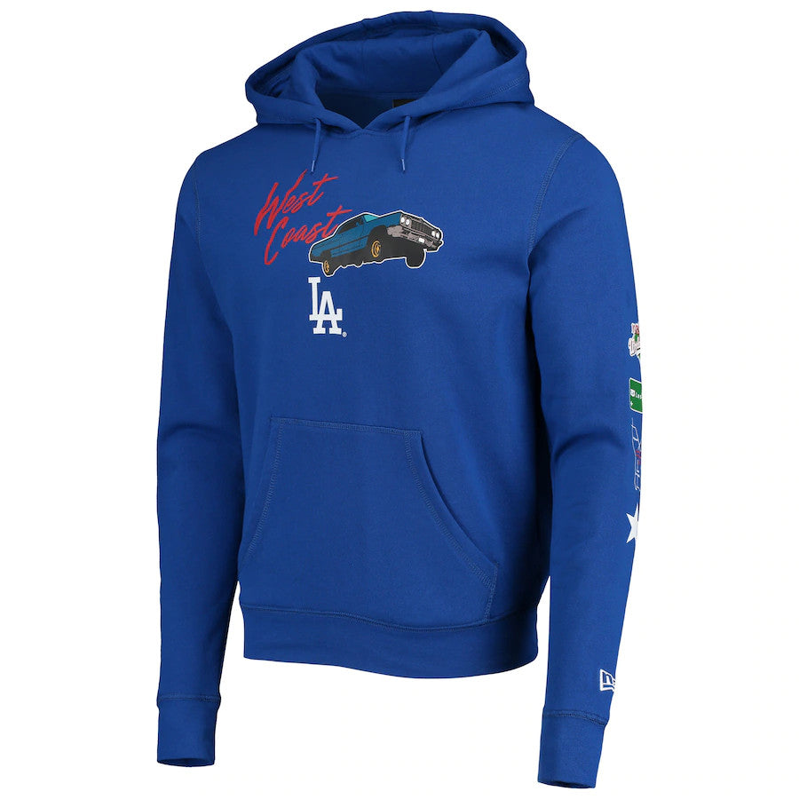Los Angeles Dodgers Men's City Transit Hoodie Sweatshirt 21 / L