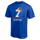 LOS ANGELES DODGERS MEN'S COUNT THE RINGS T-SHIRT