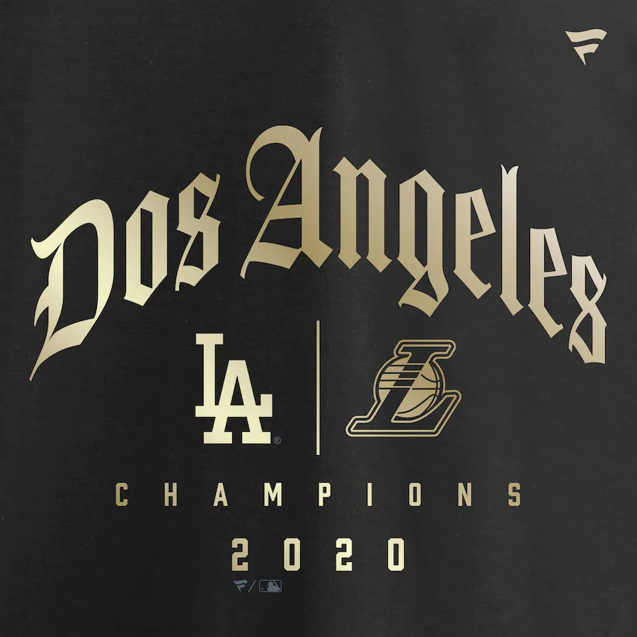 LOS ANGELES DODGERS MEN'S DOS ANGELES PULLOVER HOODIE SWEATSHIRT