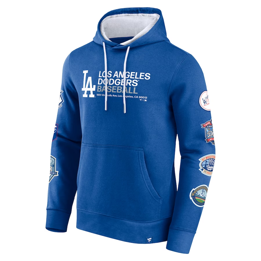 LOS ANGELES DODGERS MEN'S EXTRA INNINGS HOODIE SWEATSHIRT