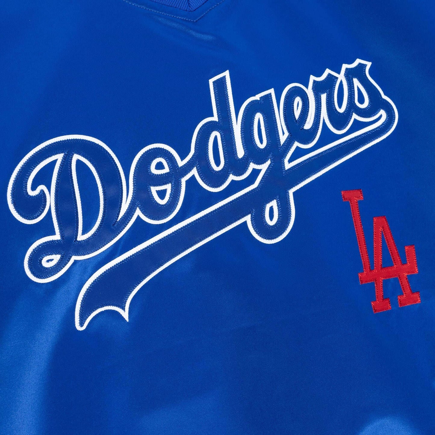 LOS ANGELES DODGERS MEN'S FULL COUNT PULLOVER SATIN JACKET