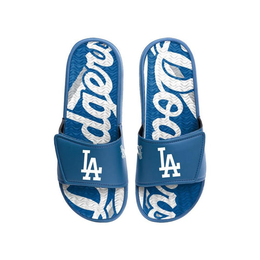 LOS ANGELES DODGERS MEN'S GEL SLIDES