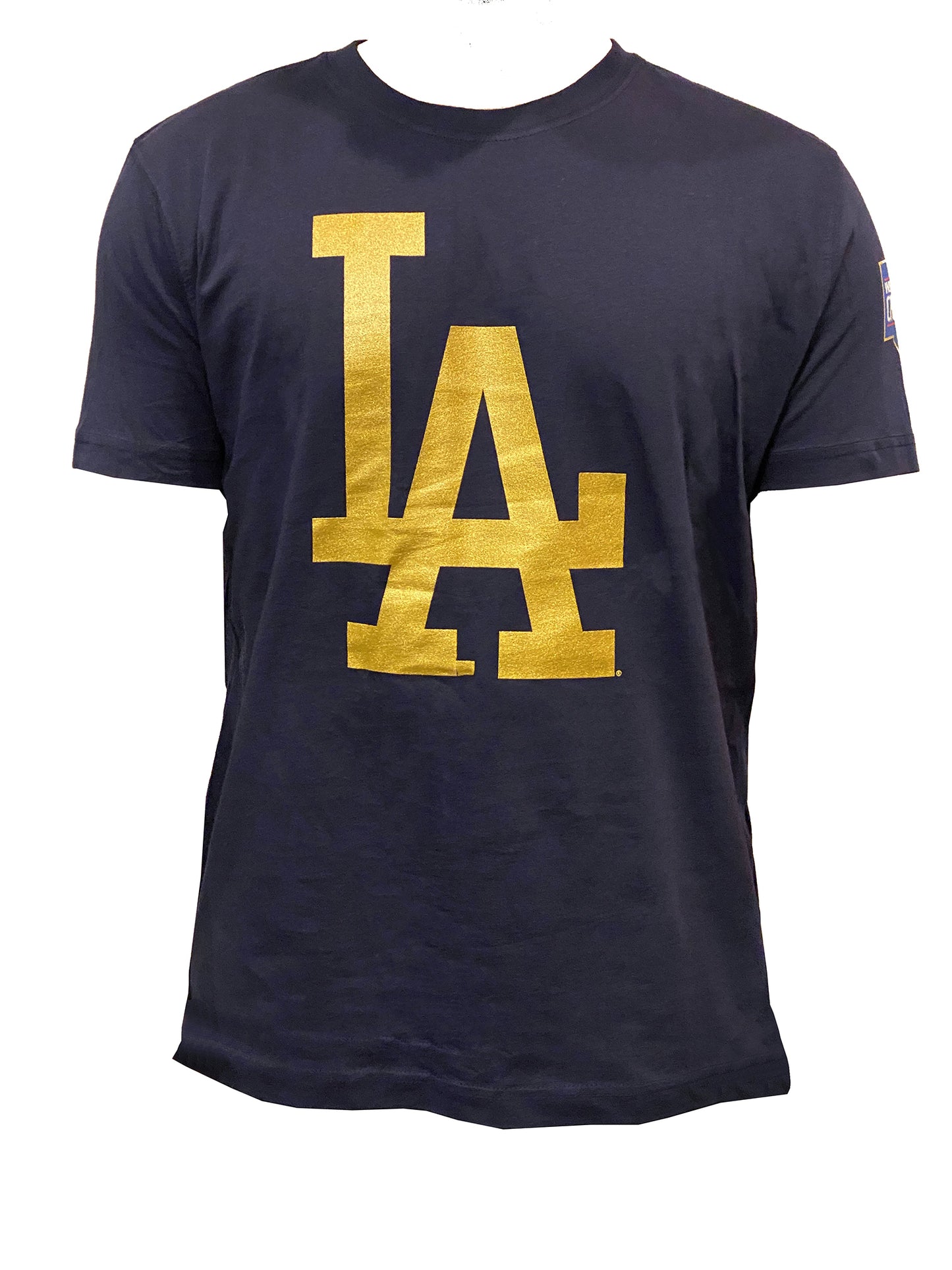 New Era Los Angeles Dodgers Men's Gold T-Shirt 21 / S
