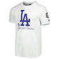 LOS ANGELES DODGERS MEN'S HISTORIC CHAMPS TEE - WHITE