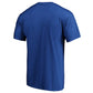 LOS ANGELES DODGERS MEN'S "LA" LOGO OFFICIAL T-SHIRT