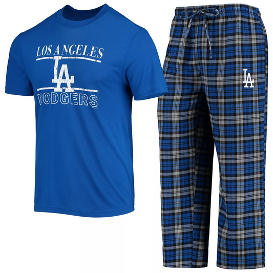 LOS ANGELES DODGERS MEN'S LODGE PAJAMA PANT SET