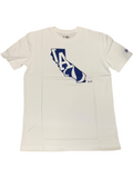LOGOTIPO DE HOMBRE DE LOS ANGELES DODGERS EN CAMISETA ESTATAL
