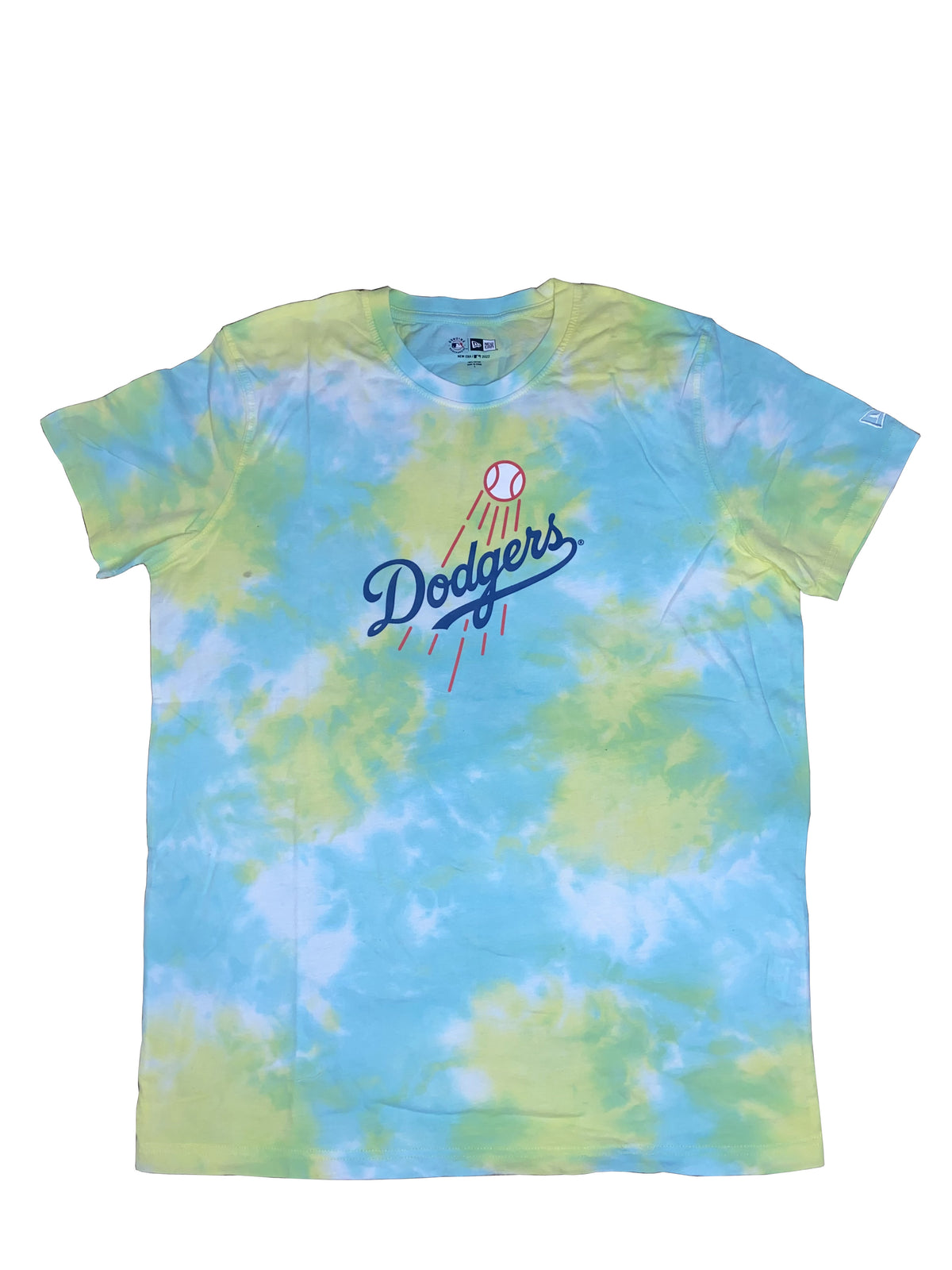 CAMISETA NEÓN TIE DYE DE LOS ANGELES DODGERS PARA HOMBRE