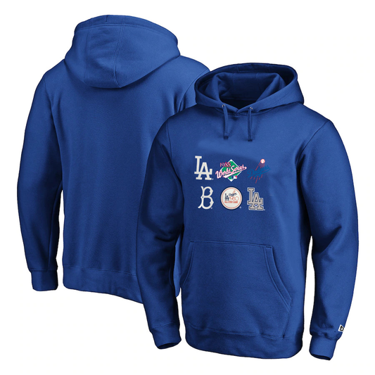 SUDADERA CON CAPUCHA Y PARCHE DE LOS ANGELES DODGERS PARA HOMBRE