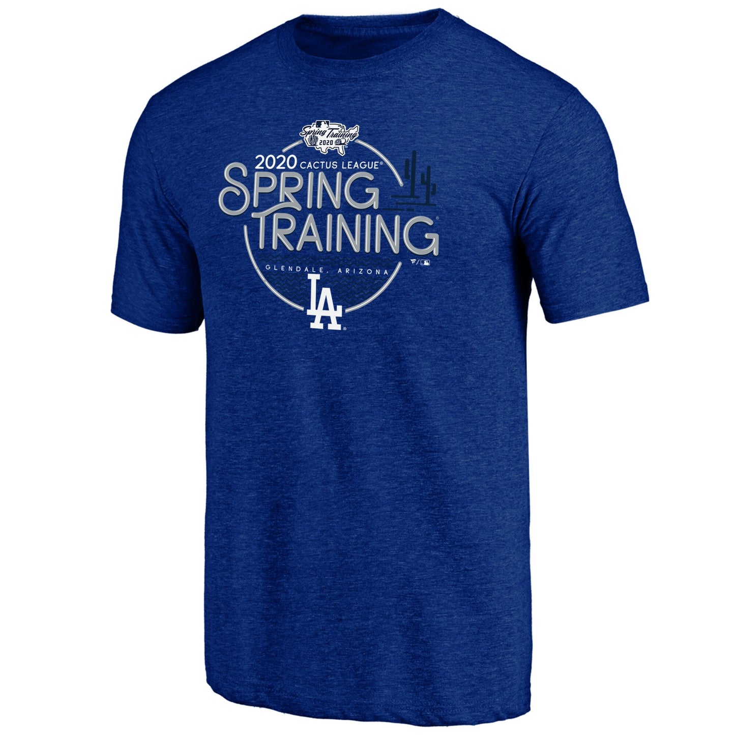 LOS ANGELES DODGERS MEN'S SPRING TRAINING ROUND T-SHIRT