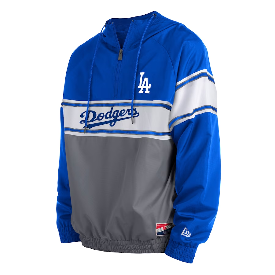 CORTAVIENTOS TRICOLOR CON CREMALLERA PARA HOMBRE LOS ANGELES DODGERS