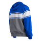 LOS ANGELES DODGERS MEN'S TRI-COLOR QUARTER-ZIP WINDBREAKER