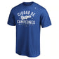 LOS ANGELES DODGERS HOMBRE SERIE MUNDIAL CHAMPS CIUDAD CAMISETA
