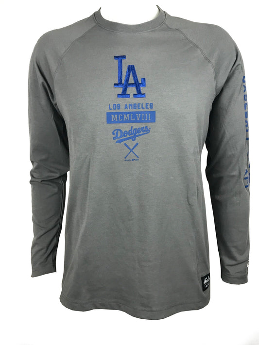 LOS ANGELES DODGERS SUÉTER DE MURCIÉLAGOS ROMANO PARA HOMBRE