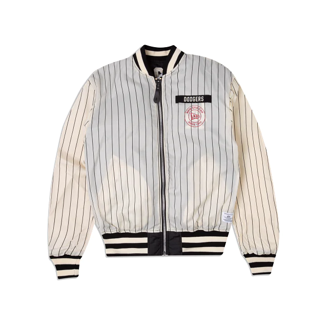 CHAQUETA BOMBER REVERSIBLE DEL EQUIPO ALPHA INDUSTRIES NEW ERA DE LOS ANGELES DODGERS