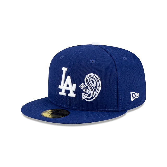 LOS ANGELES DODGERS PAISLEY 9525 59FIFTY FITTED