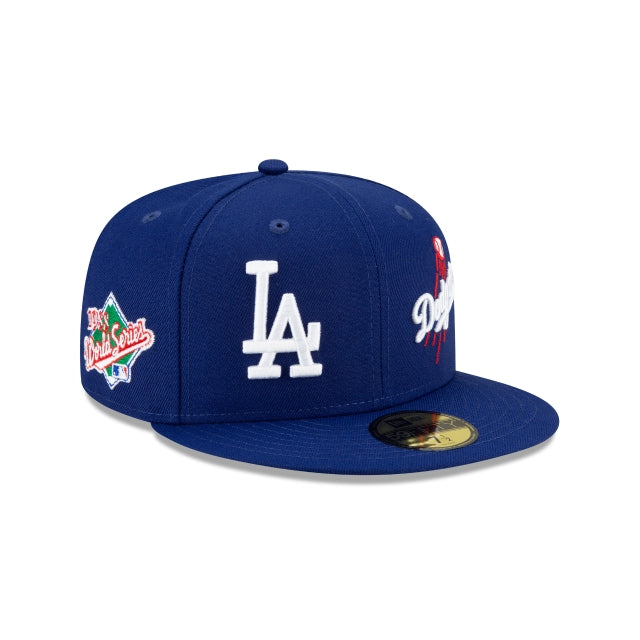 LOS ANGELES DODGERS PATCH PRIDE 59FIFTY FITTED