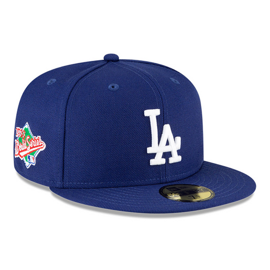 LOS ANGELES DODGERS PATCH UP WORLD SERIES 59FIFTY SOMBRERO AJUSTADO