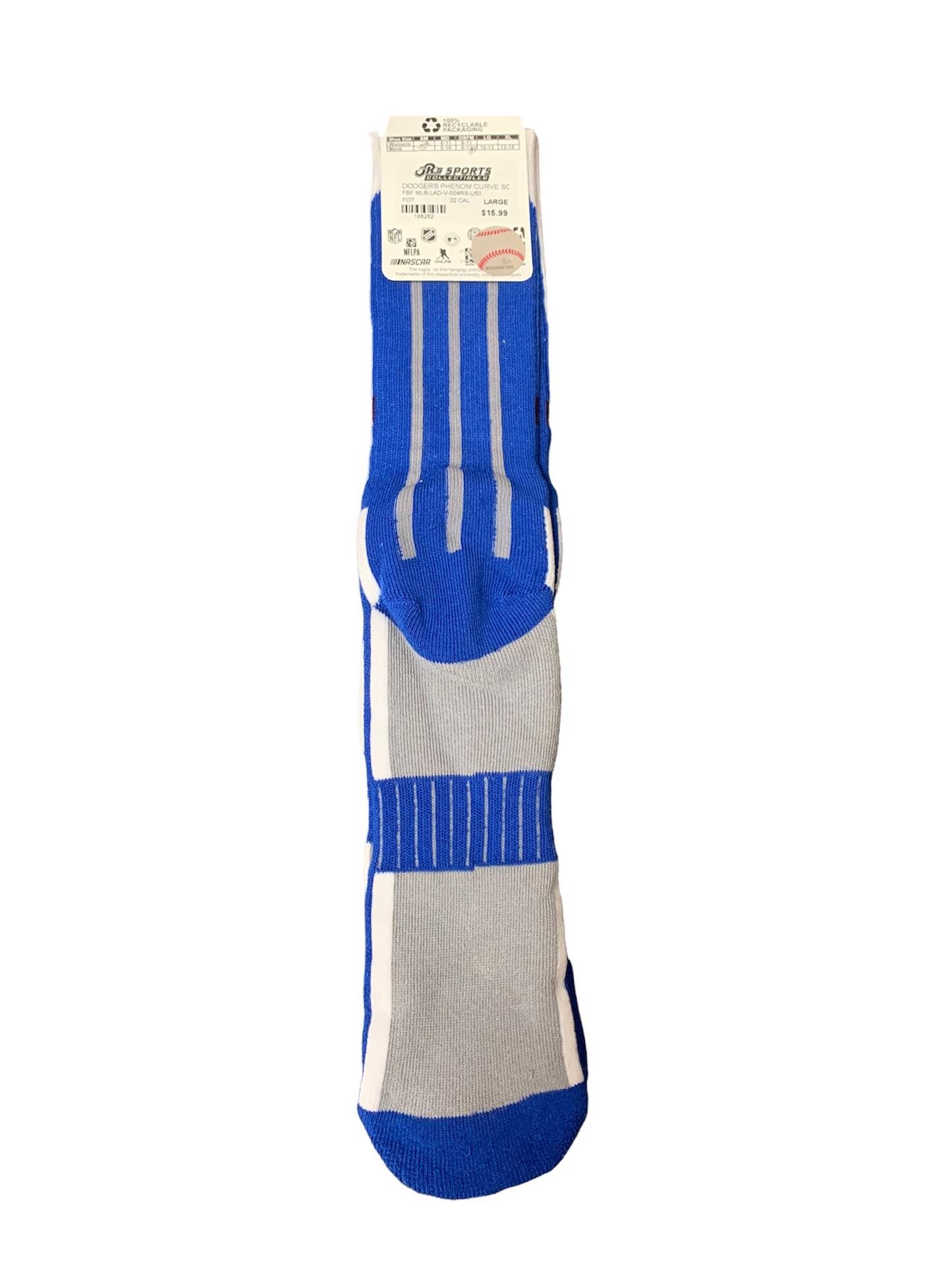 CALCETINES PHENOM CURVE DE LOS ANGELES DODGERS