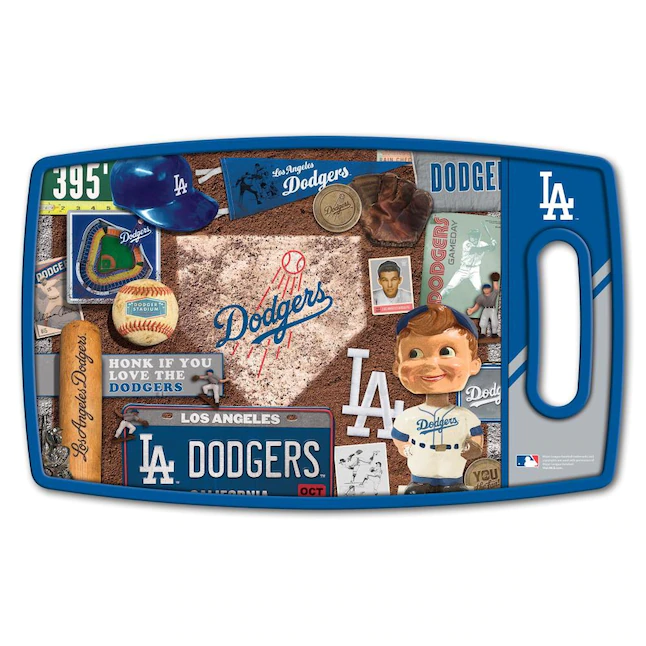 TABLA DE CORTAR RETRO LOS ANGELES DODGERS