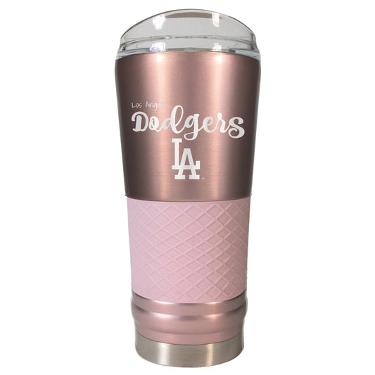 LOS ANGELES DODGERS ROSEGOLD DRAFT TUMBLER