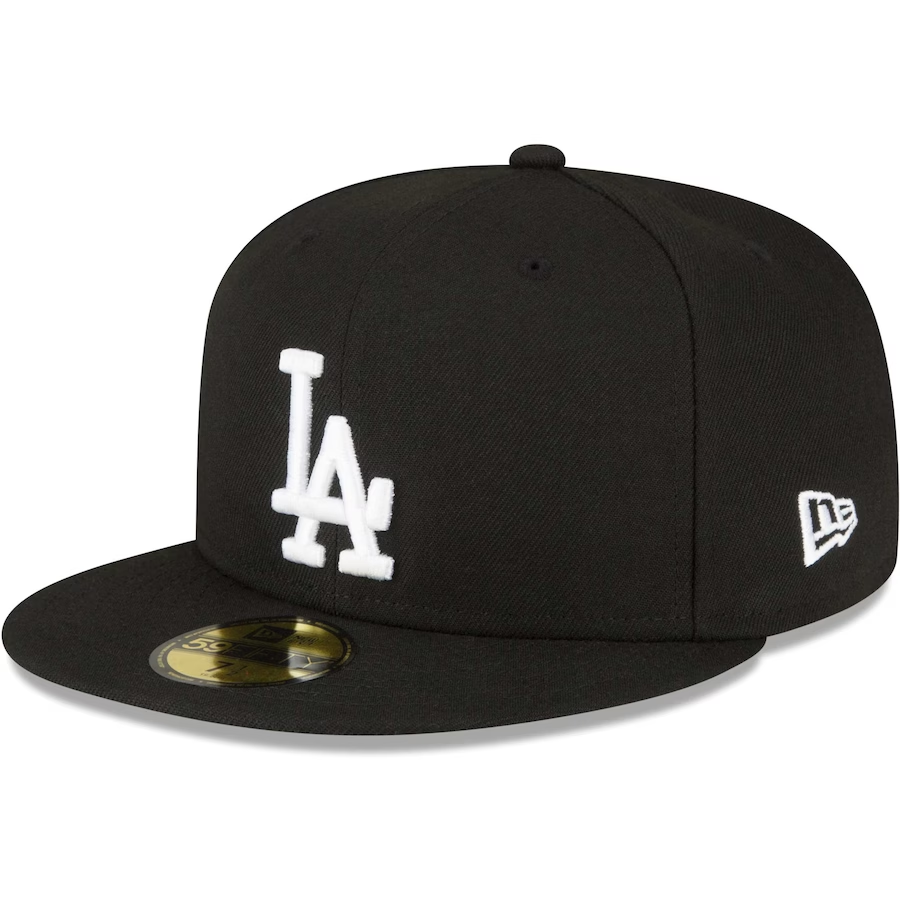 GORRO AJUSTADO 59FIFTY DE LOS ANGELES DODGERS SIDEPATCH 1980 ALL-STAR GAME - NEGRO