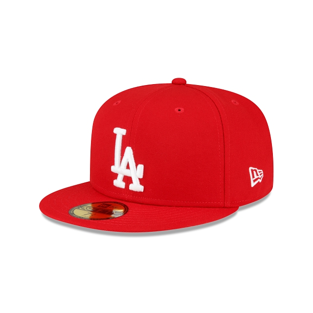 LOS ANGELES DODGERS SIDEPATCH 1980 ALL-STAR GAME 59FIFTY SOMBRERO AJUSTADO - ROJO